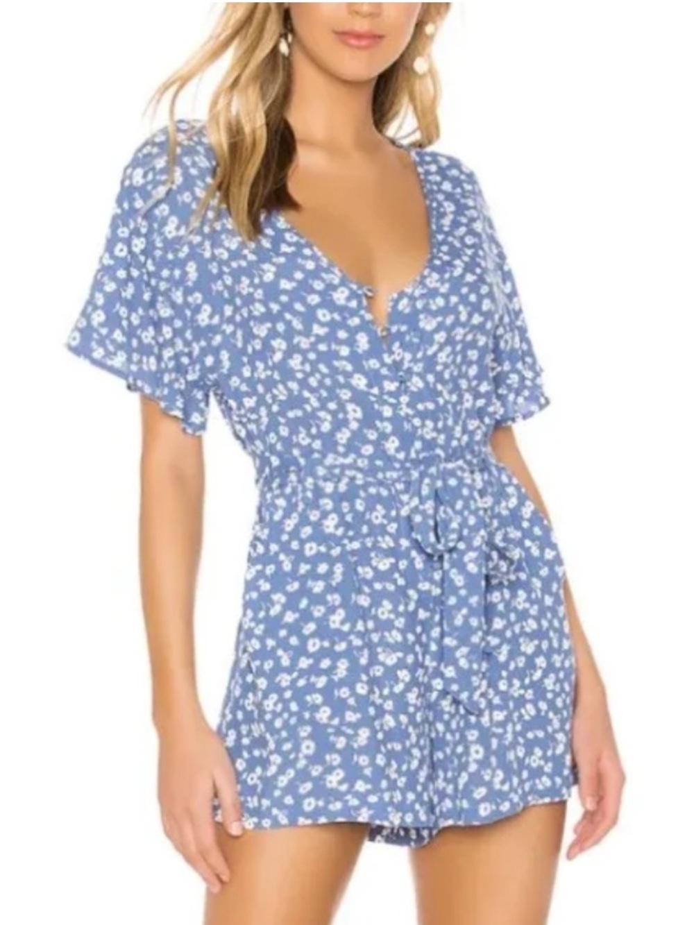 NWOT Rails Sophia Daisy Floral Mini Romper jumpsuit size s
